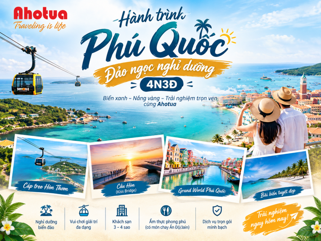 Phú Quốc – Đảo ngọc nghỉ dưỡng 4N3Đ